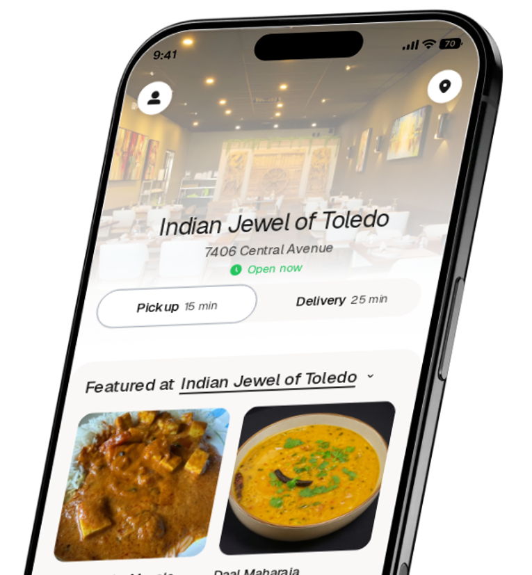 Indian Jewel of Toledo app preview